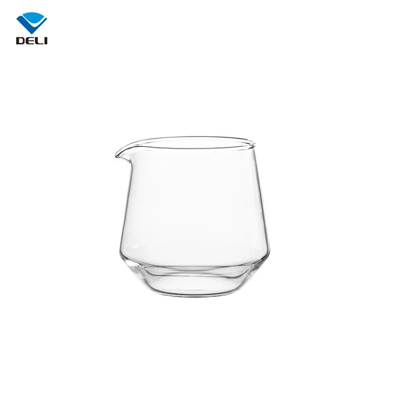 Fast Delivery 390ml 13.2oz Borosilicate Milk Thin Heat Resistant Manufacturers Ice Cream Measuring Glass Cups