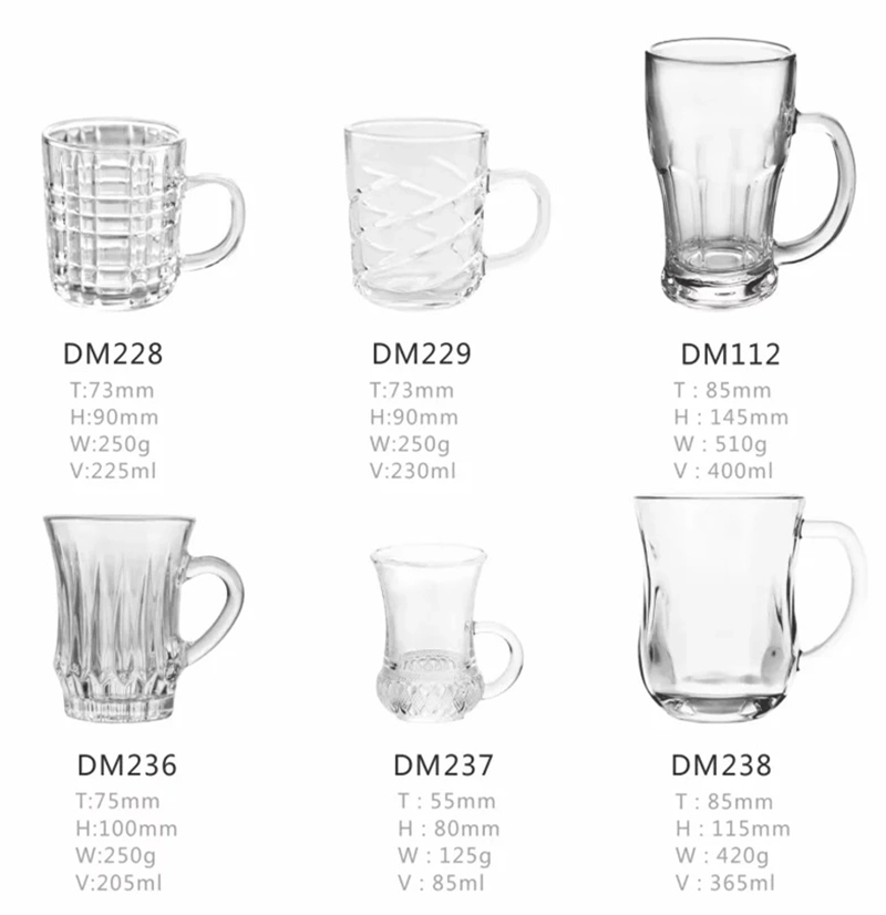 Manufacture Home Coffee High Borosilicate Double Wall Glass Cup