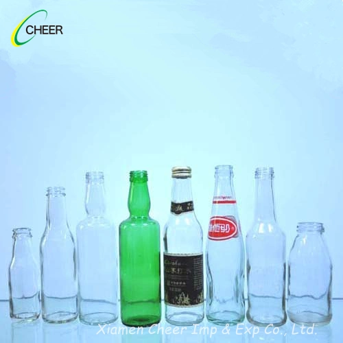 Colour Drink Bottle Glass Beer Bottles with Screen Printing