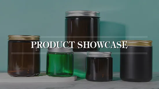 Free Sample Classic Colorful Glass Candle Jars for Sale 