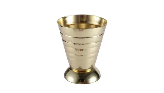 Measuring Cup Cocktail Jigger Stainless Steel Graduated Cup Shot Glass Shaker Wbb15703 
