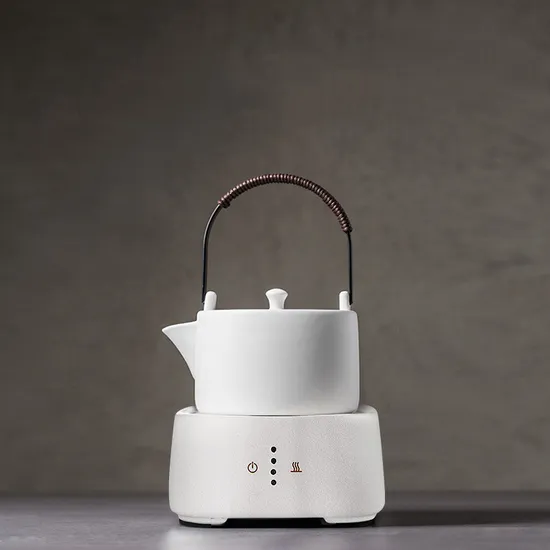 Heat Resistant High Borosilicate Glass Loose Leaf Tea Pot 