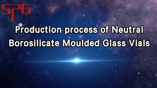 Type I Glass Vial Made From Borosilicate Glass 