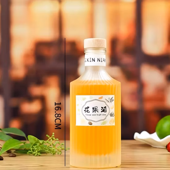 Clear Glass Bottle