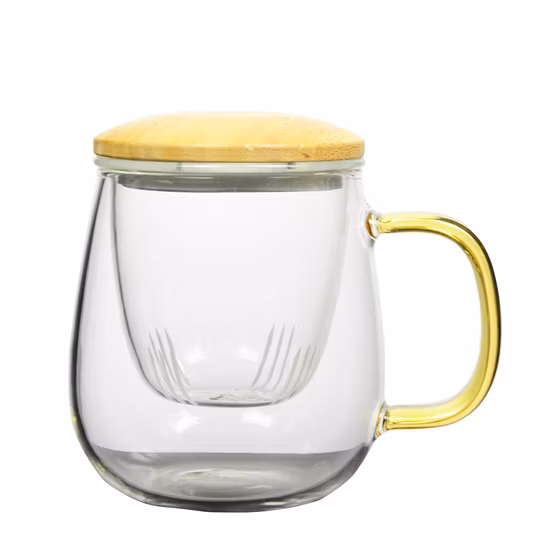 Tea Separate Cup Tea Cup with Lid