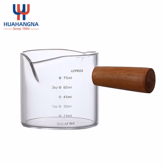 Fast Delivery 390ml 13.2oz Borosilicate Milk Thin Heat Resistant Manufacturers Ice Cream Measuring Glass Cups