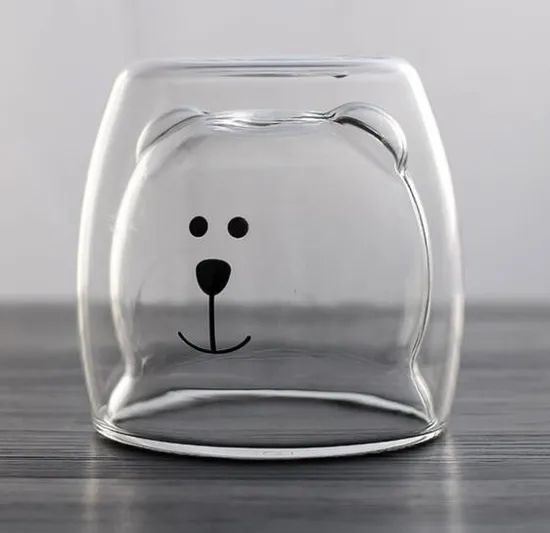 Manufacture Home Coffee High Borosilicate Double Wall Glass Cup 